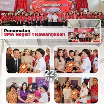Graduation SMAN 1 Kawangkoan Tahun 2024 !!!